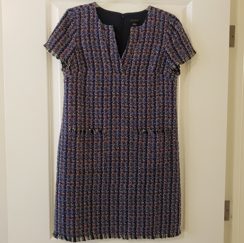 Ann Taylor Tweed Dress